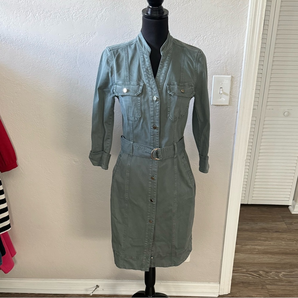 White House Black Market Utility Dress!